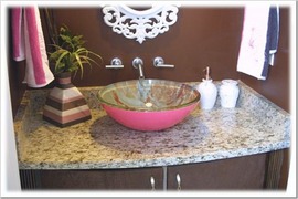 シンク,ピンク,カラフル